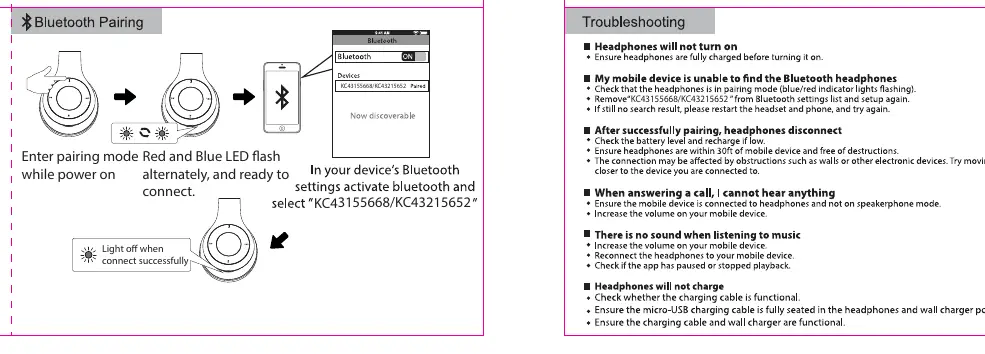 Bluetooth pairing process
