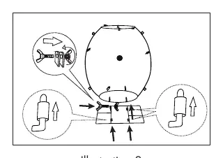 Illustration 2: Attaching base
