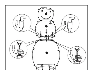 Illustration 4: Connecting upper and lower body