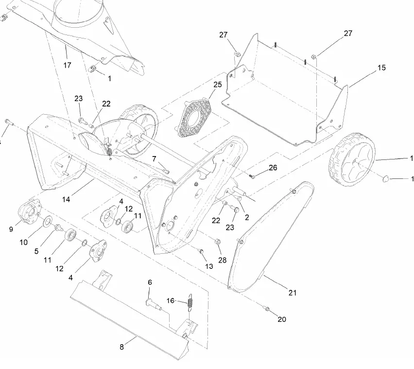 Frame Assembly diagram