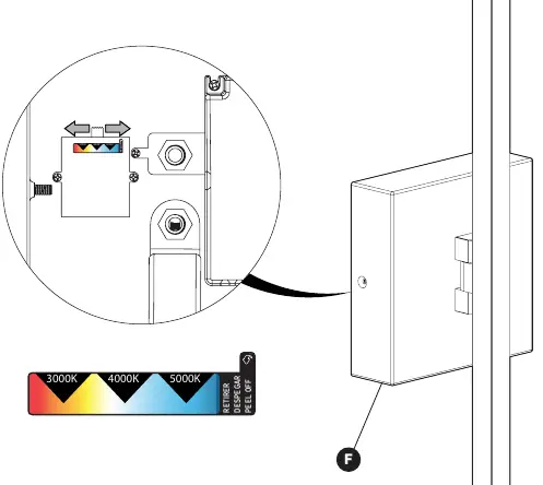 CCT adjustment switch