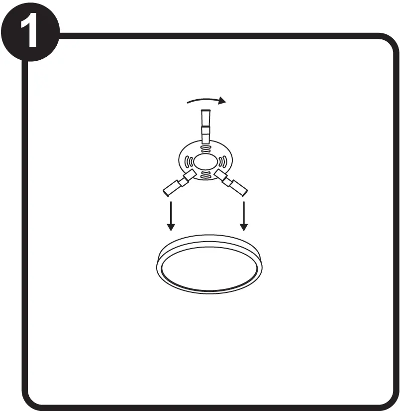 Step 1: Preparing the mounting bracket.