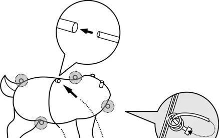 Assembling the body halves