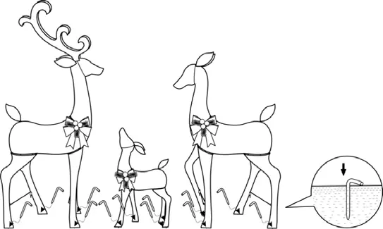 Assembly of legs to body