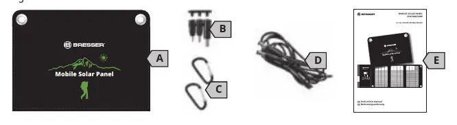 Scope of delivery components