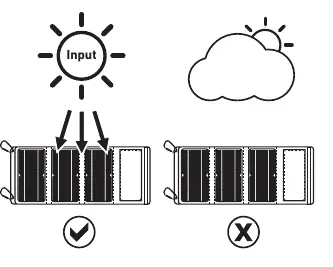Optimal usage conditions: Use in direct sunlight for best results.