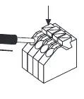 Wiring release mechanism