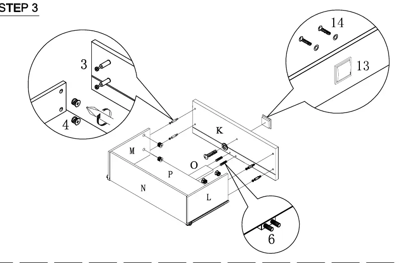 Step 3: Drawer completion