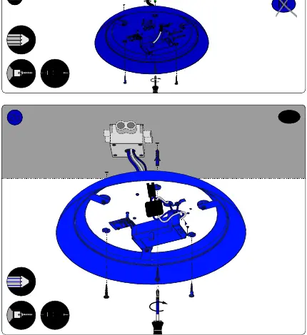 Mounting the base plate