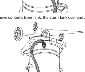 Attaching swivel casters