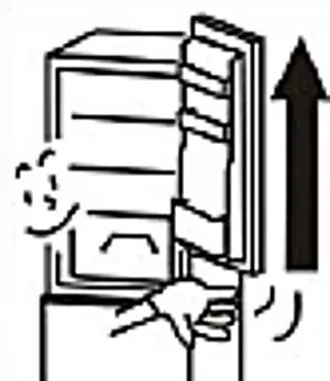 Hinge reversal step