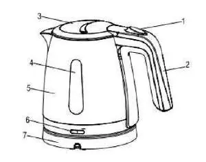 Kettle parts diagram