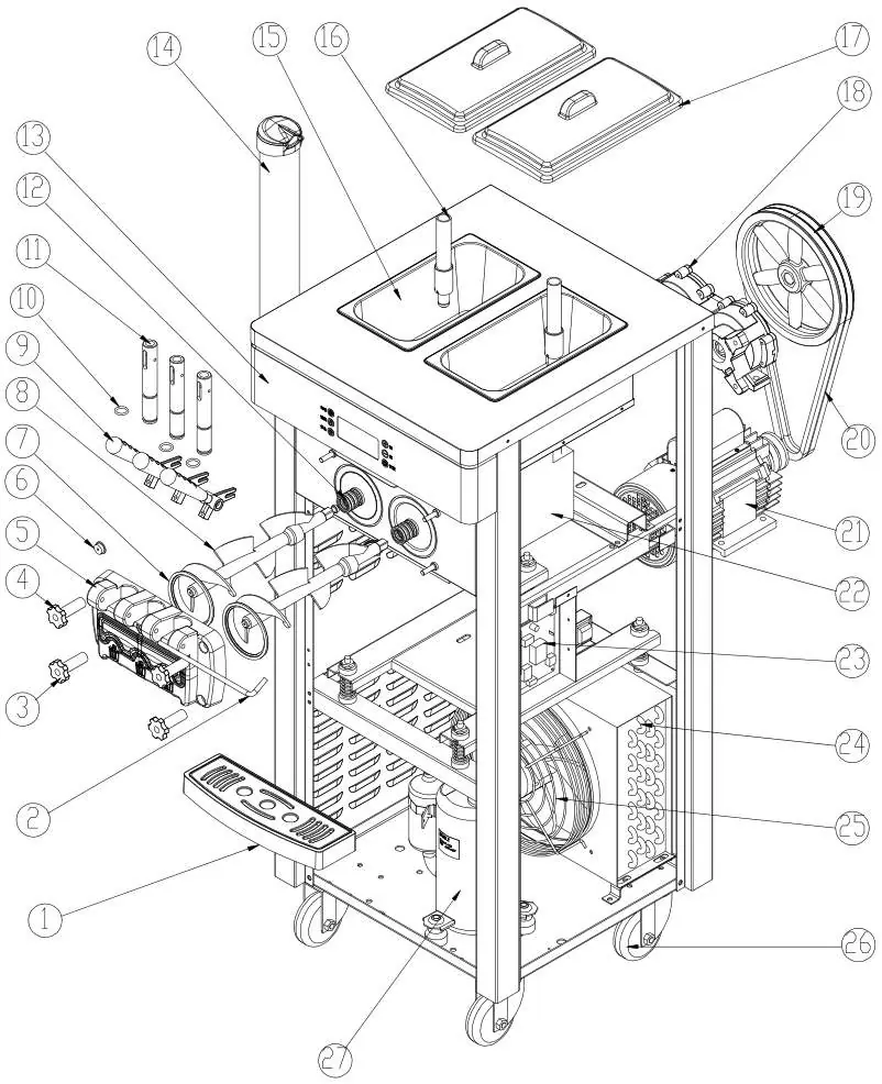 Product structure diagram