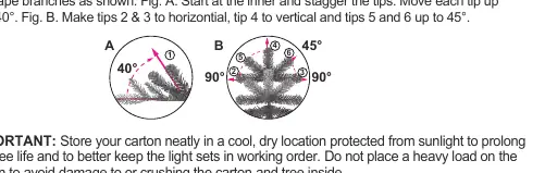 Branch Shaping Diagram