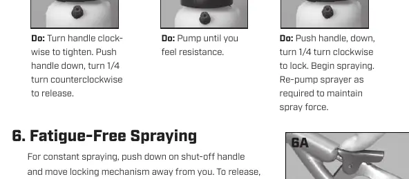 Pressurizing and Spraying (5A-5C)