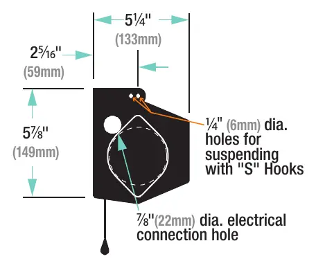 Product dimensions