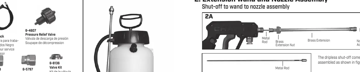 Wand and Nozzle Assembly