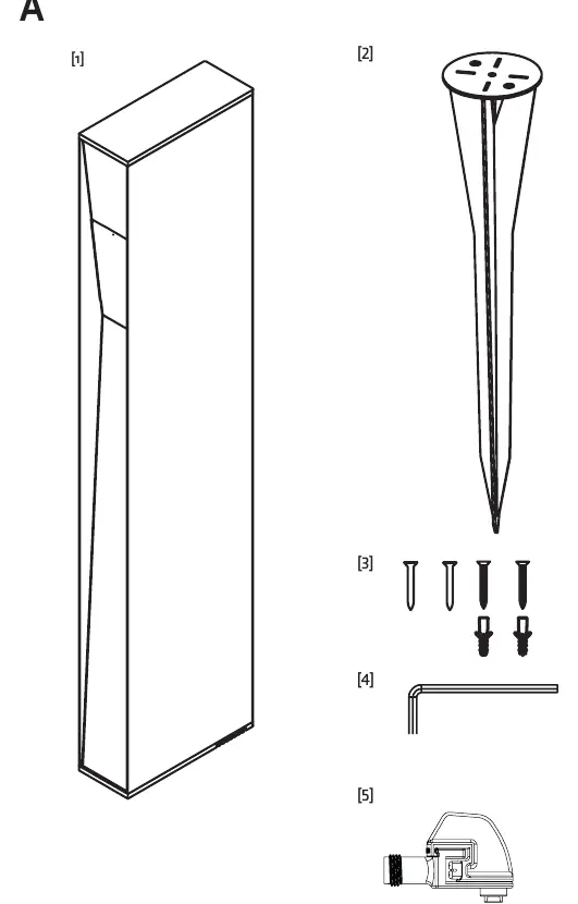 Parts identification diagram