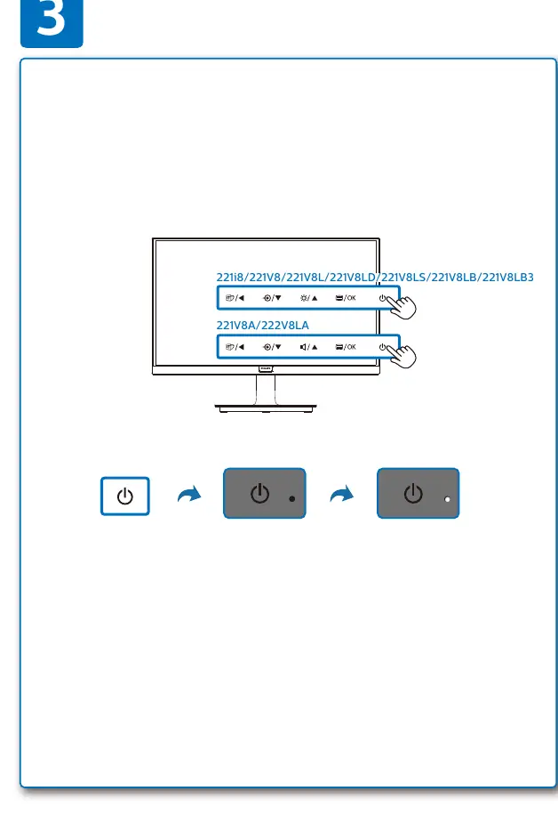 Power button location
