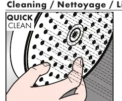 QuickClean nozzle maintenance
