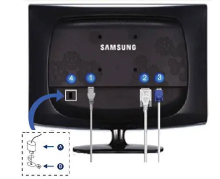 Rear panel ports
