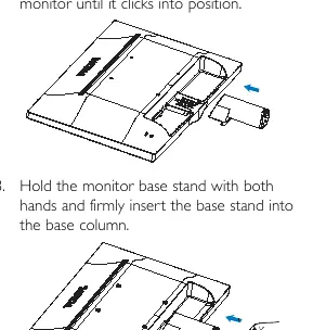 Base stand assembly steps