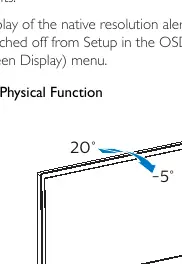 Tilt adjustment