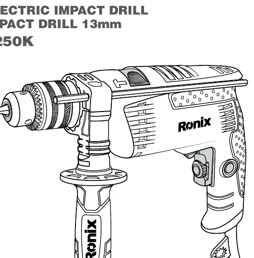 Ronix 2250K Electric Impact Drill