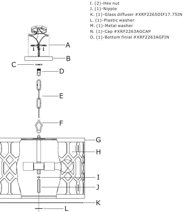 Parts list diagram