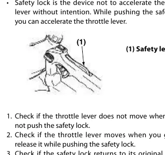 Safety lock mechanism