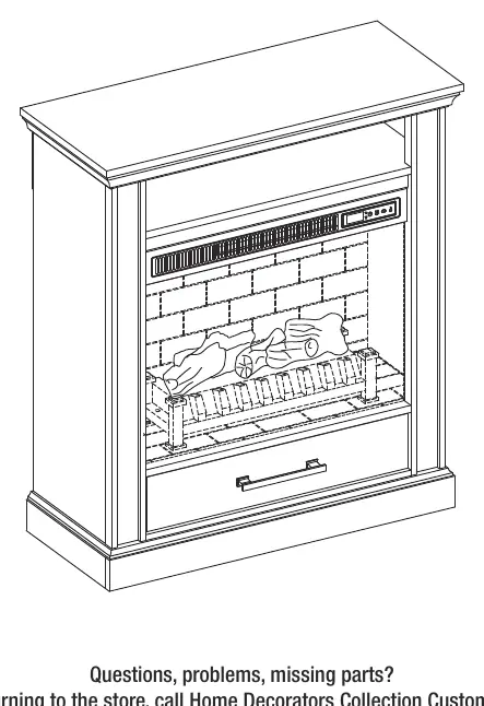 Home Decorators Collection Haswell Petite Foyer Mantel