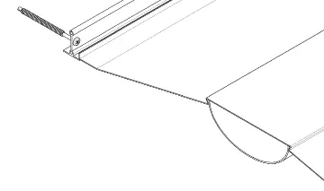Surface mount installation step