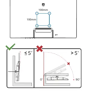 VESA mount dimensions