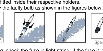 Bulb replacement diagram