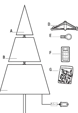 Package contents and parts list