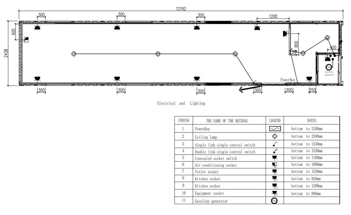 Electrical circuit diagram