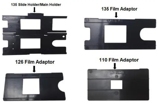 Film and slide holders