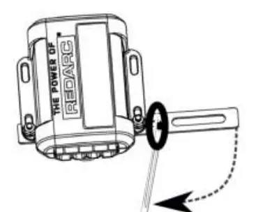 Main unit mounting bracket and glove box installation