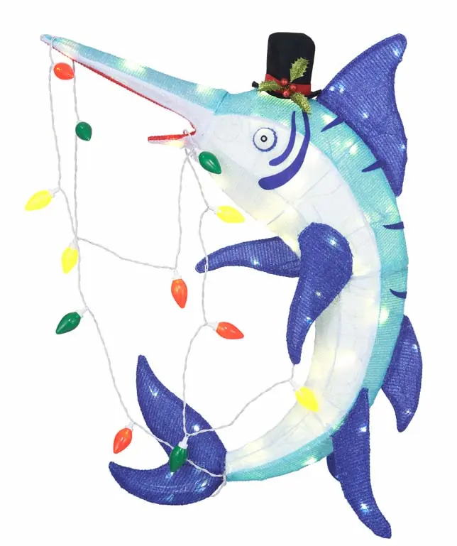 Home Accents Holiday 3ft LED Marlin