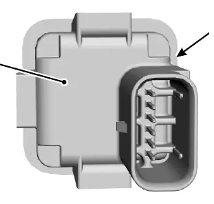 Rear parking aid camera identification