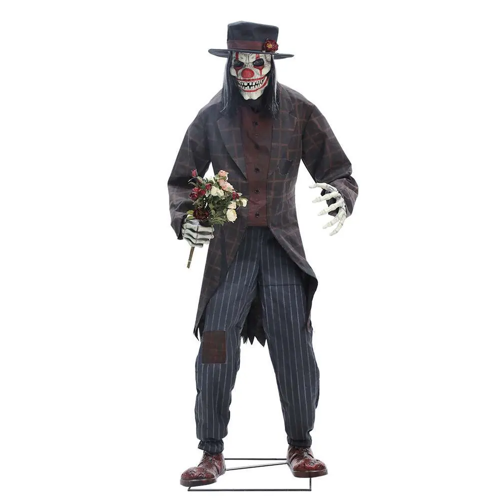 Fully assembled Teary the Clown