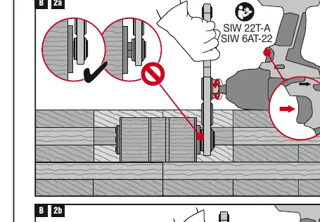 Optional installation method.