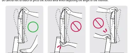Adjusting the angle