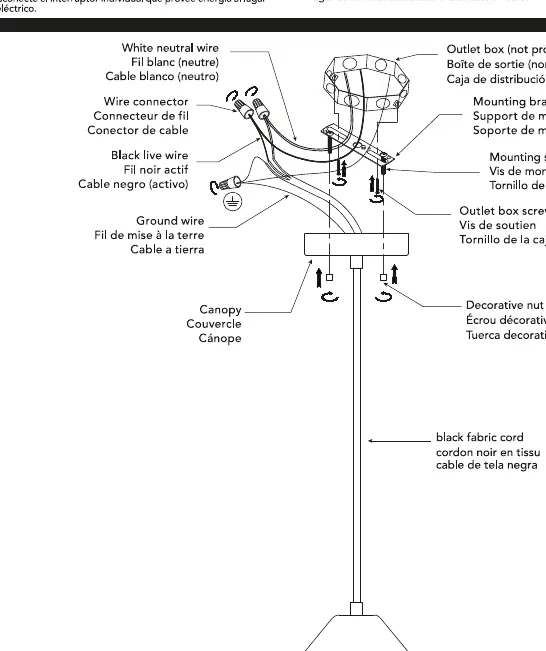 Wiring and assembly diagram