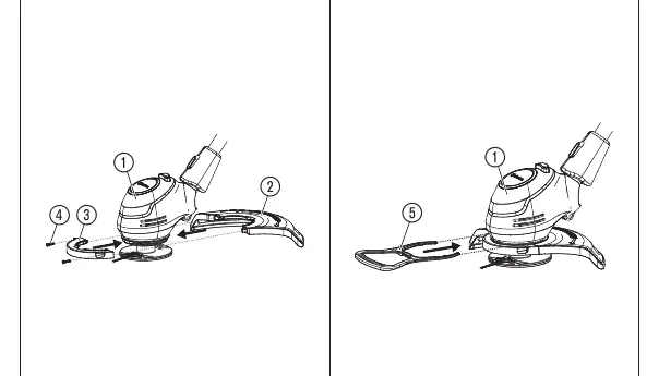 Assembly of protective cover and plant guard (A1, A2)