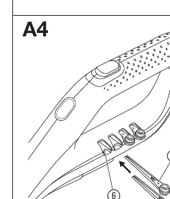 Plastic blade storage (A4)
