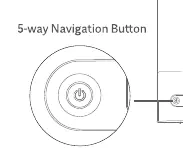 5-way navigation button location