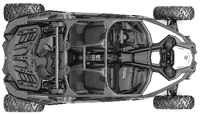 Wiring diagram for the TANGO2 Maverick X3 Turn Signal Kit.
