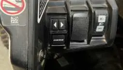 Installing the TANGO2 turn signal rocker switch.