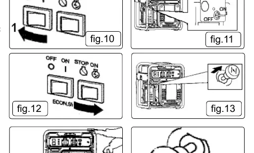 Starting procedure controls